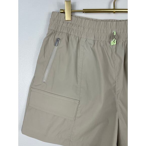 Athleta Cascade Poplin Cargo Short Oak Small Outdoors Hiking Athletic Camping - Picture 6 of 13